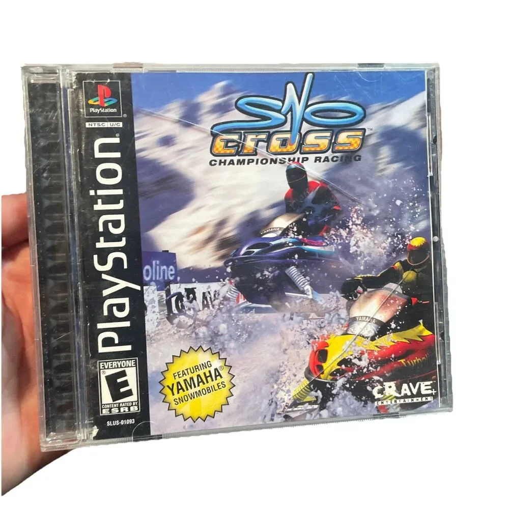 Sno Cross Championship Racing (Playstation 1) PS1 Complete game Tested Snow